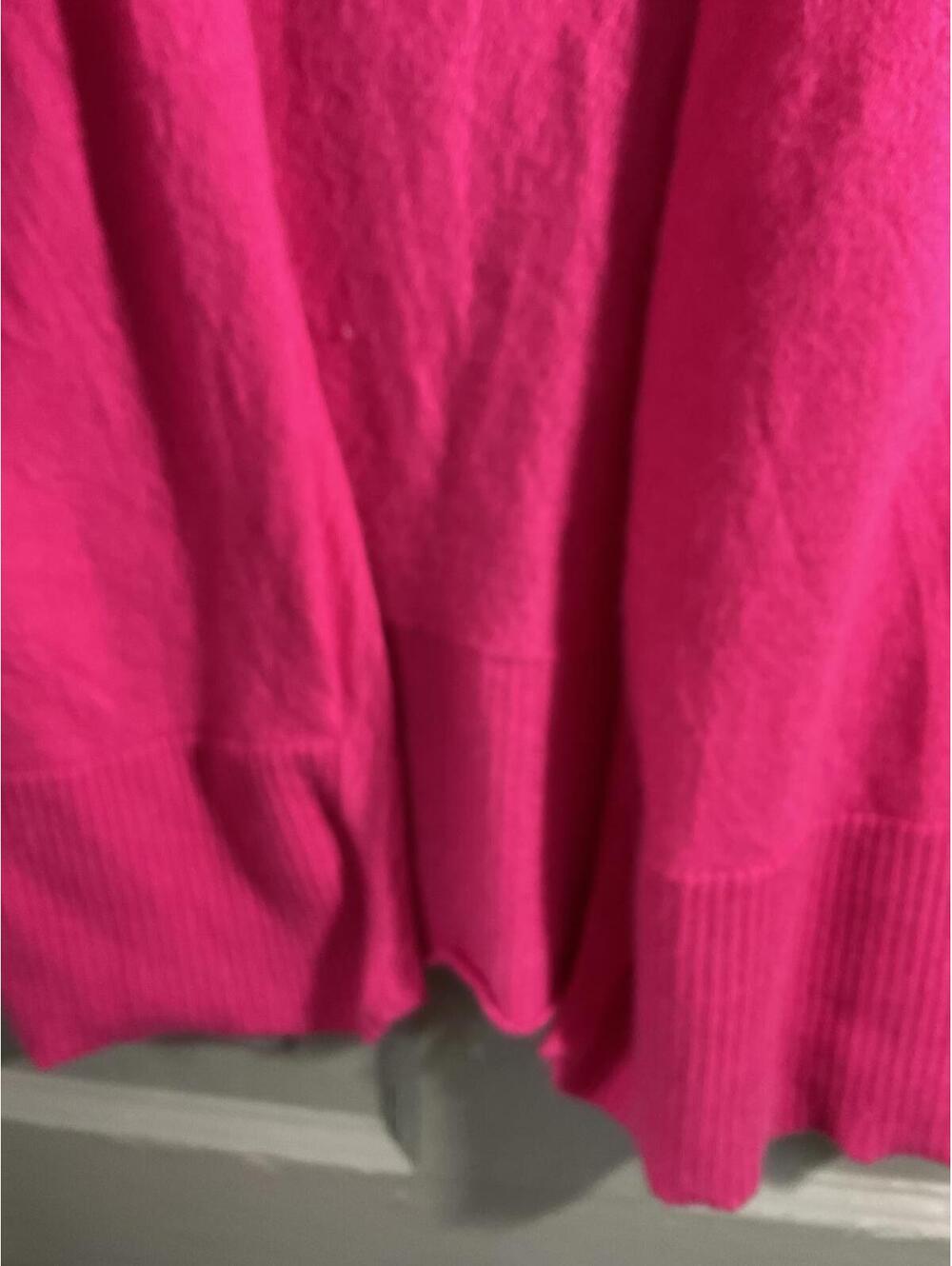 Carlisle Collection Pink Open Front Cashmere Cardigan XL - Picture 5 of 10